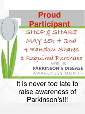 Proud Participant Awareness Graphic - @queenposhnb May 1 & 2, 2026